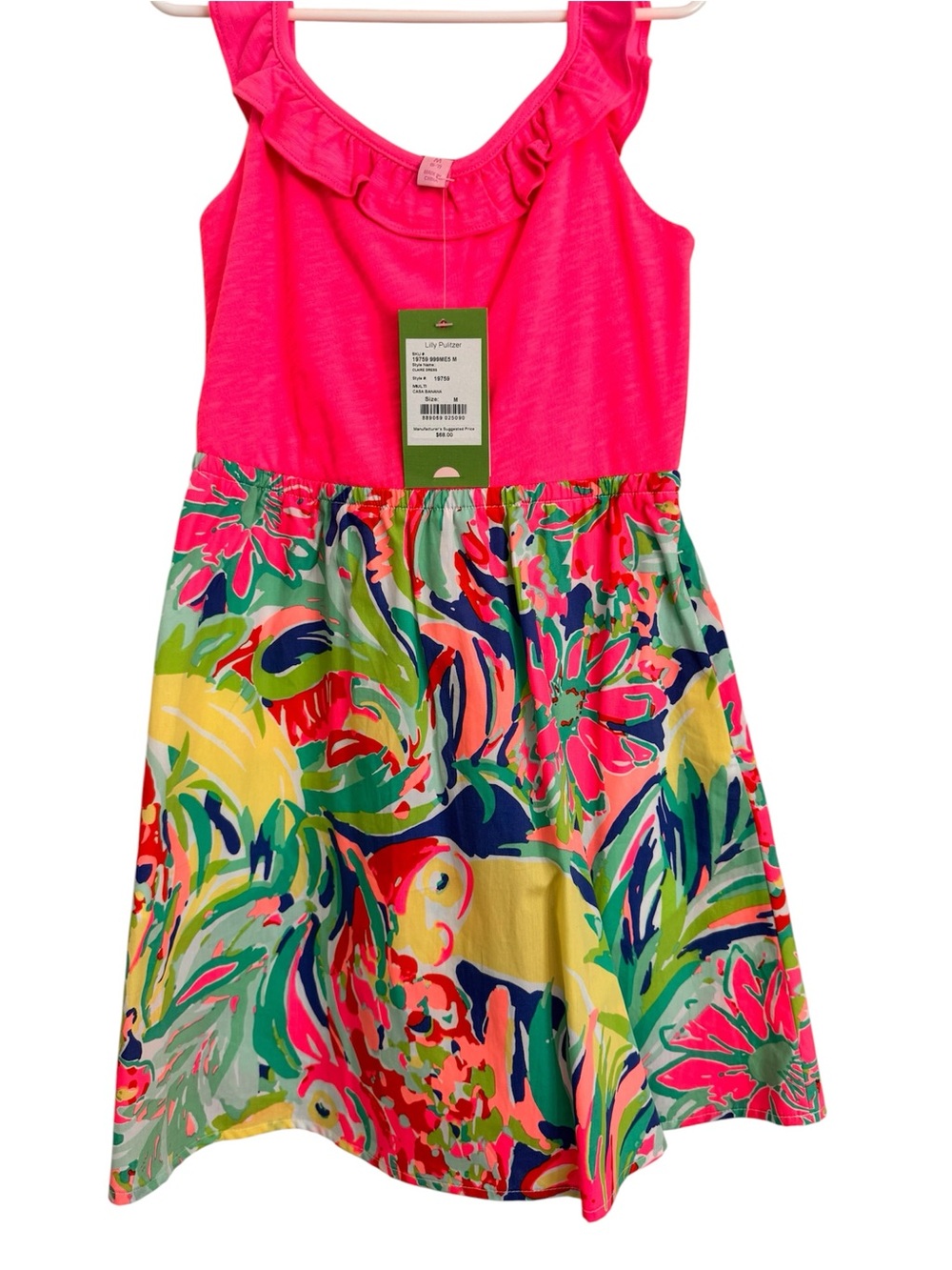 Lilly Pulitzer Claire Dress in Casa Banana Print